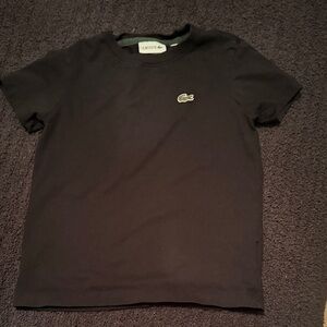 Lacoste Dark Tee with Iconic Logo